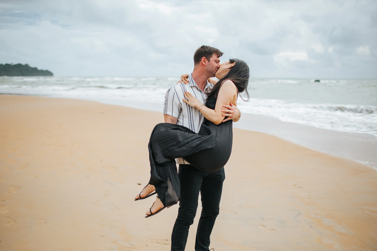 Honeymoon Photoshoot at Nang Thong Beach